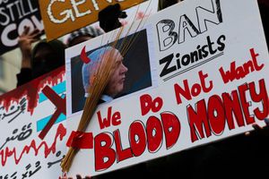 Two anti-Israel protestors arrested