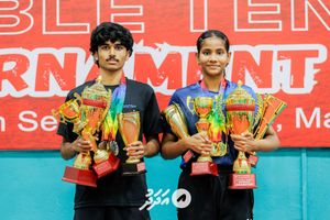 Dheema and Akhyar clinch National Table Tennis titles
