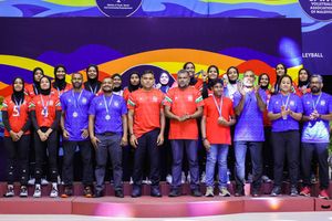 ފައިނަލުން ބަލިވެ، ރާއްޖޭގެ އަންހެން ވޮލީ ޓީމަށް ރިހި މެޑަލް 