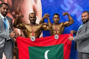 ދުނިޔޭގެ ބޮޑީބިލްޑިން މުބާރާތުން ރާއްޖޭން ދެ ރިހި މެޑަލް ހޯދައިފި