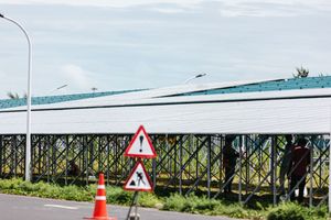 Investigation launched after winds blow off solar panels 