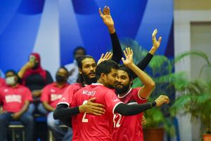 ގައުމީ ވޮލީ ޓީމުން ތިން ސެޓުން ހައިދަރުއާބާދު ޓީމު ބަލިކޮށްފި