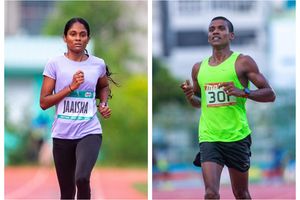 ފަޒީލަށް އެއް ވަނަ، ޖާއިޝާ އަށް ގައުމީ ރެކޯޑަކާ އެކު ދެ ވަނަ!