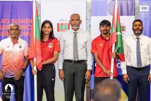 ޕެރިސް އޮލިމްޕިކްސްގައި ރާއްޖޭގެ ދިދަ އުފުލާނީ ދީމާ އާއި އިބާދުﷲ 
