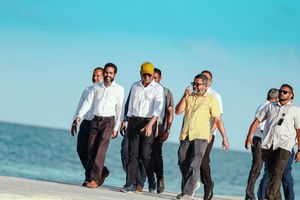ފުލިދޫގެ ގުދުރަތީ ރީތިކަން ނުގެއްލޭ ގޮތަށް ބަނދަރެއް ހަދަނީ