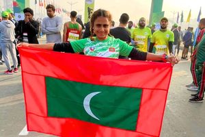 ޝަމްހާ އަނެއްކާ ވެސް ހާފް މެރަތަންގެ ގައުމީ ރެކޯޑް މުގުރާލައިފި