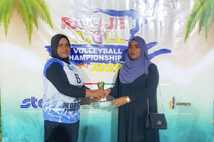 މަގޫދޫ އަންހެން ޓީމަށް ދެ ވަނަ މޮޅު 