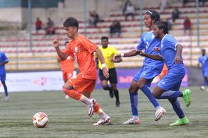 Maldives defeated by defending champions India