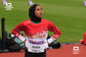 ހިމްނާ 21 އަހަރުވީ 100 މީޓަރުގެ ރެކޯޑް މުގުރާލައިފި 