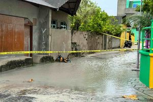 ކަރަންޓުގައި ޖެހުނު ކުދިން ސަލާމަތް ކުރި ޒުވާނާ ވެންޓިލޭޓަރުގައި