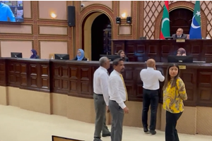 މަޖިލީހުގެ ޖަލްސާ ކުރިއަށް ދިޔަ ނުދީ އެމްޑީޕީން ހުއްޓުވައިފި