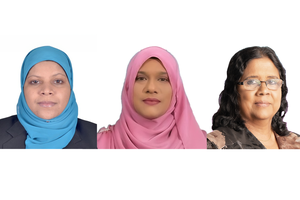 ވިހިވަނަ މަޖިލީހަށް އެންމެ ތިން އަންހެނުން