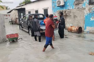 ބޯކޮށް ވާރޭވެހި ނައިފަރުގެ ބޮޑު ސަރަހައްދެއްގައި ފެންބޮޑުވެއްޖެ