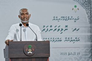 ހުލާސާކޮށް އިއްޔެ: މުއިއްޒު ބީރު ކަންފަތެއް ދުއްވުން