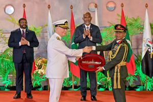 Turkey hands over navy ship to Maldives Coast Guard
