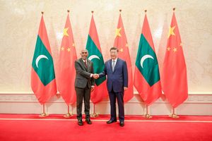 Muizzu meets Xi