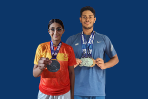 Meral and Rihan secure medals in Thailand competition 