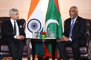 Muizzu meets Indian External Affairs Minister Jaishankar