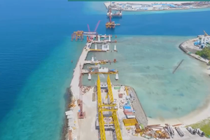 Thilamale' bridge ahead of schedule
