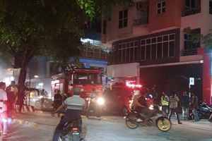 ނަލަހިޔާ ހޮޓެލްގެ ފުރަތަމަ ފަންގިފިލާގައި އަލިފާނުގެ ހާދިސާއެއް