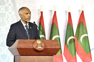 ޑޭޝް-8 އާ ގުޅުވައި ރައީސް ދެއްކެވި ވާހަކަ ޑިލީޓުކޮށްފި