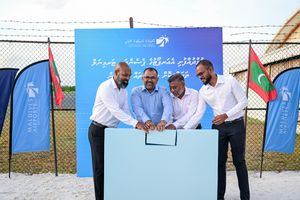 Foundation stone laid for Kulhudhuffushi airport terminal project