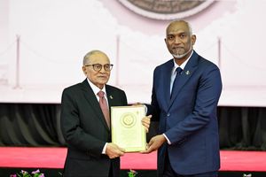 ނޮވެމްބަރު 3، ގެ ޝަރަފުގެ ހާއްސަ އައްޑަނަ މައުމޫނަށް އަރުވައިފި