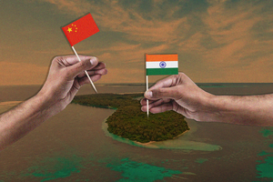 India to help carry out project awarded to a Chinese company