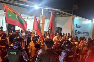 ޑިމޮކްްރެޓުންނާއި ޕީޕީއެމް އެކުގައި އިހުތިޖާޖުގައި