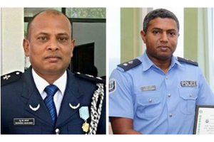 ފުލުހުންގެ ވަޒީފާއިން ވަކިކުރި ދެ މީހުންނަށް އަލުން ވަޒީފާ ދީފި