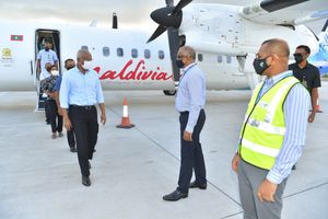 ހދ.ގެ ދަތުރުފުޅު ނިންމަވާލައްވައި ރައީސް މާލެ ވަޑައިގެންފި