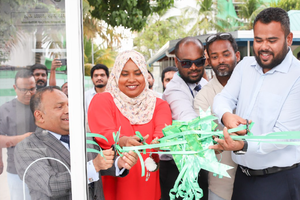 MIB opens ATM center in Maafushi