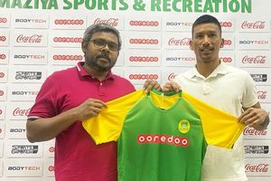 ނޭޕާލްގެ ގޯލްކީޕަރު ކިރަން މާޒިޔާ އަށް 