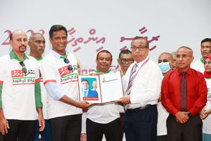 Umar submits form to contest as independent candidate